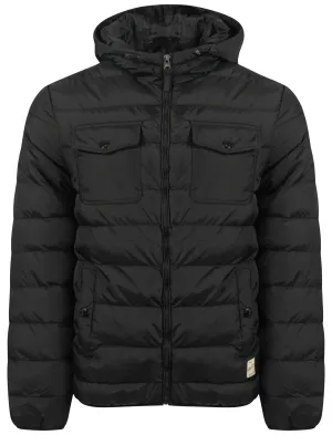 Tokyo Laundry Skagen black padded jacket