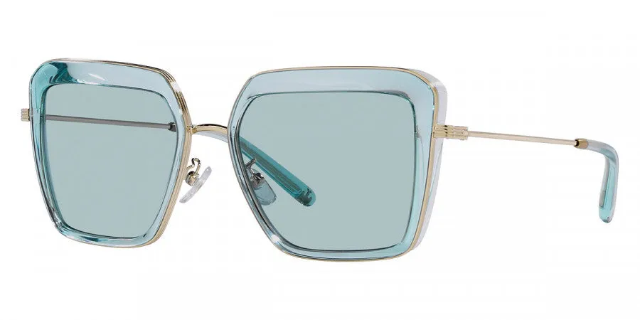 Tory Burch Women's 53mm Transparent Light Blue Sunglasses TY6099-3364-0-53